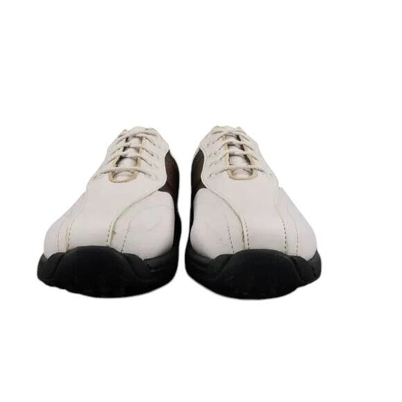 FootJoy Golf Shoes Mens 8 Saddle Oxford GreenJoys Sport Cleat Spikes Classic Low - Picture 2 of 15